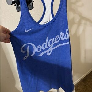 Nike Blue Loose Fit Tank Top